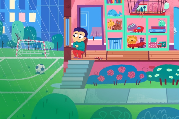 Neighbourhood. When nothing feels fun or we miss someone.